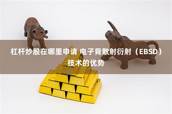 杠杆炒股在哪里申请 电子背散射衍射（EBSD）技术的优势