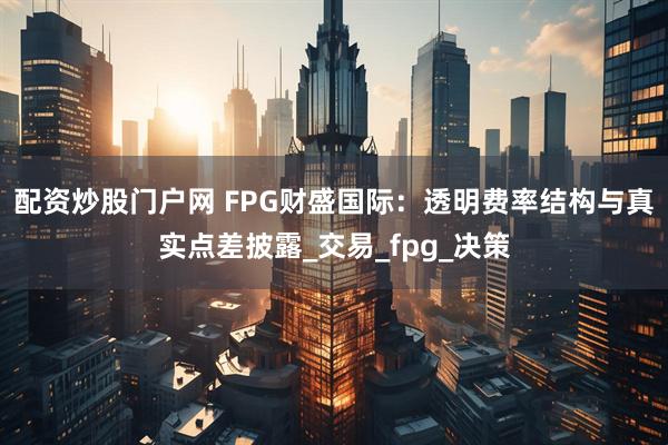 配资炒股门户网 FPG财盛国际：透明费率结构与真实点差披露_交易_fpg_决策